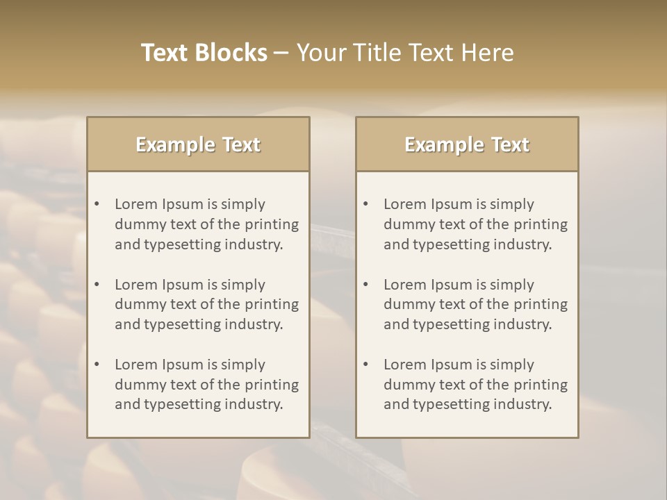 Cut Large Pattern PowerPoint Template