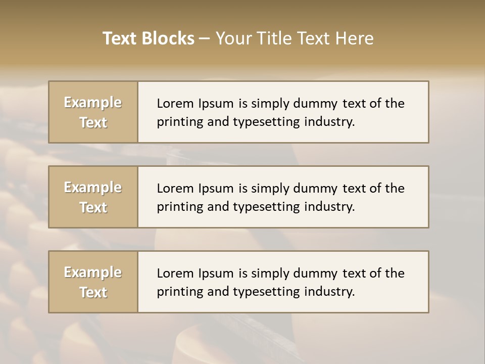 Cut Large Pattern PowerPoint Template