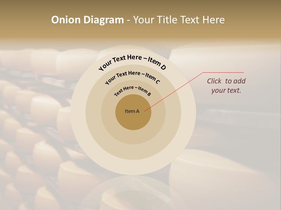 Cut Large Pattern PowerPoint Template