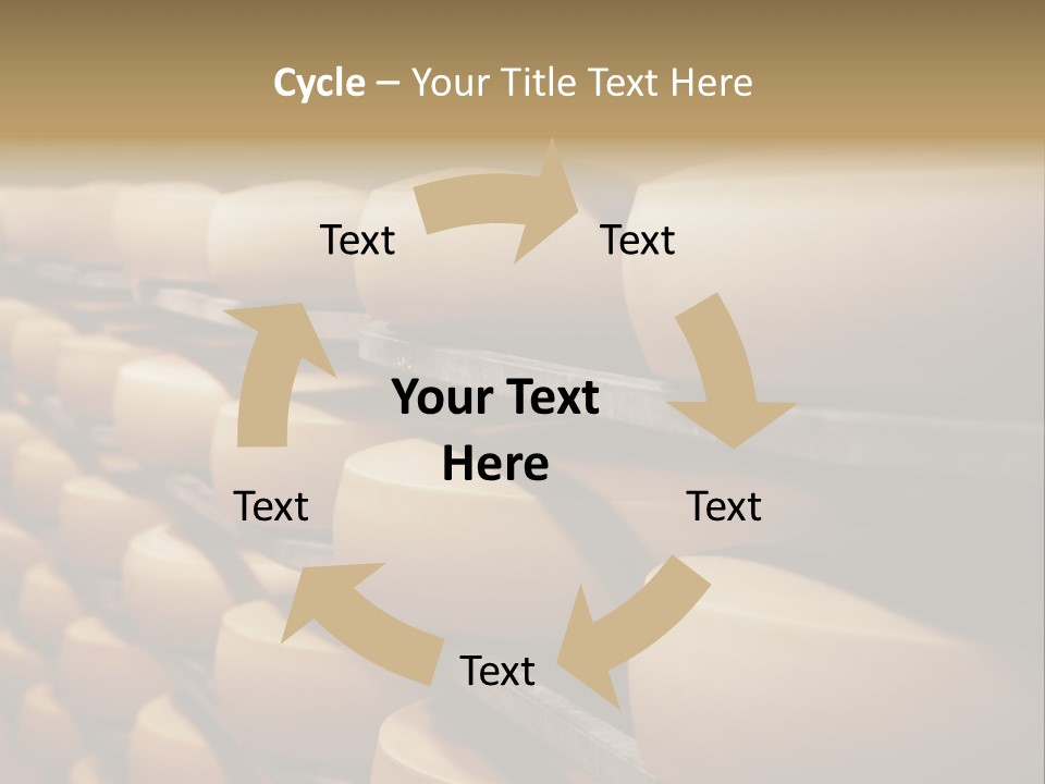 Cut Large Pattern PowerPoint Template