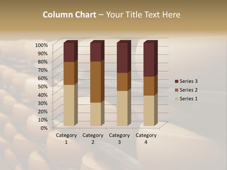 Cut Large Pattern PowerPoint Template