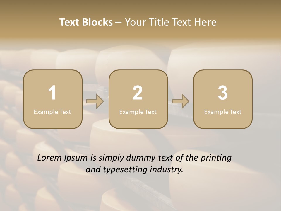 Cut Large Pattern PowerPoint Template