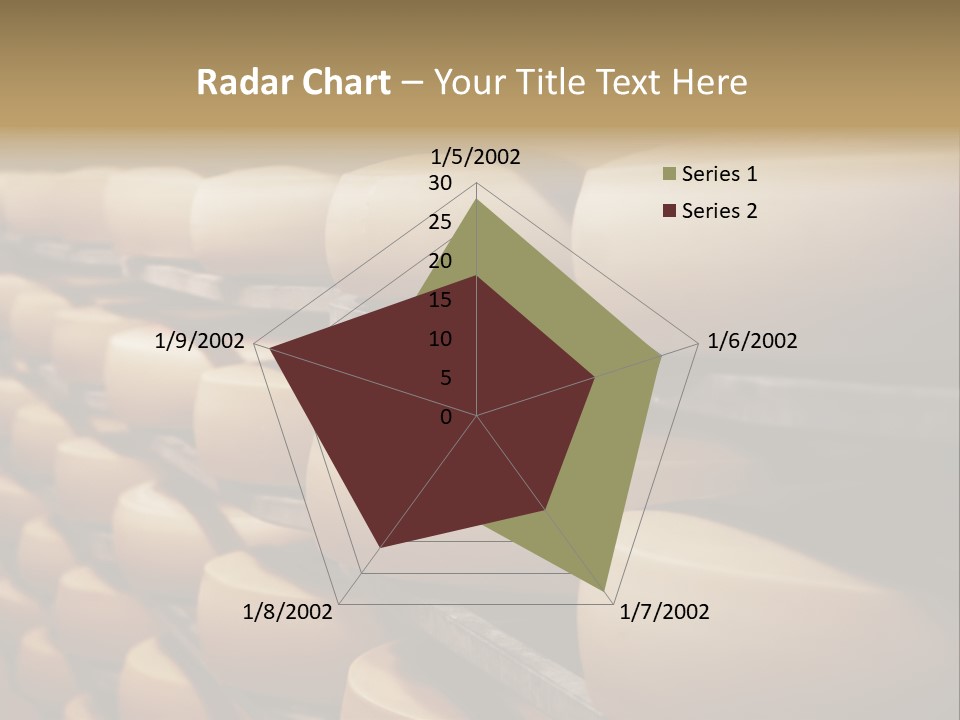 Cut Large Pattern PowerPoint Template