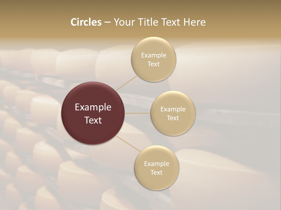 Cut Large Pattern PowerPoint Template