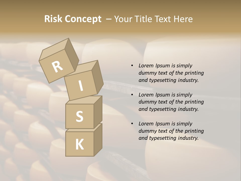 Cut Large Pattern PowerPoint Template