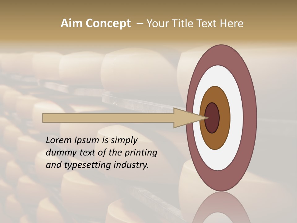 Cut Large Pattern PowerPoint Template