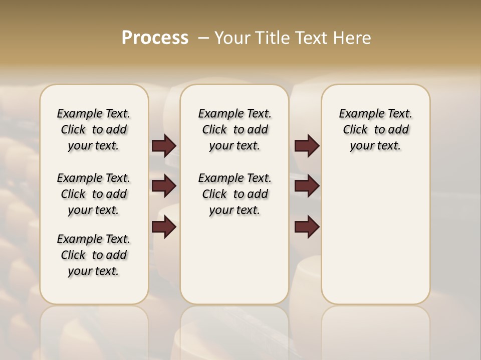 Cut Large Pattern PowerPoint Template