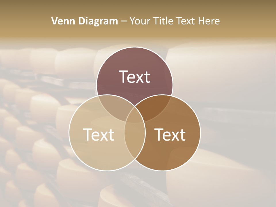 Cut Large Pattern PowerPoint Template