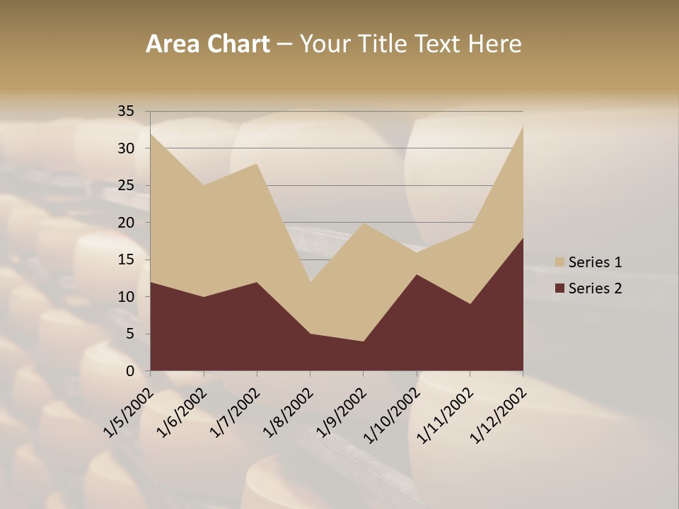 Cut Large Pattern PowerPoint Template