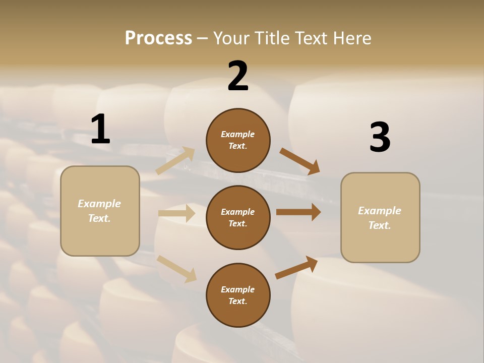 Cut Large Pattern PowerPoint Template