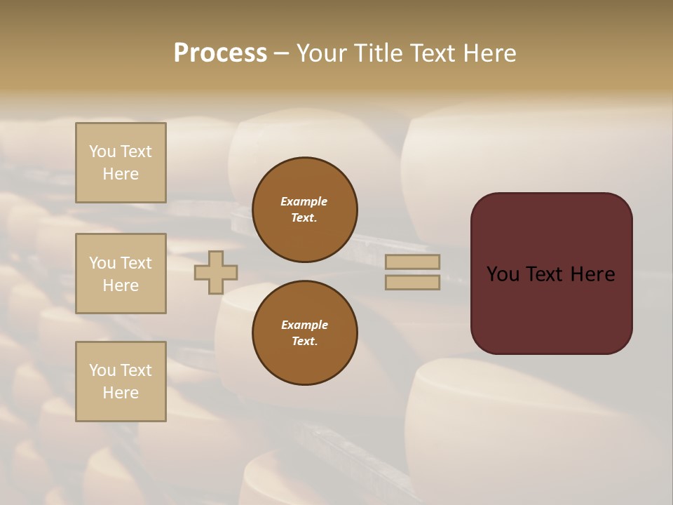 Cut Large Pattern PowerPoint Template