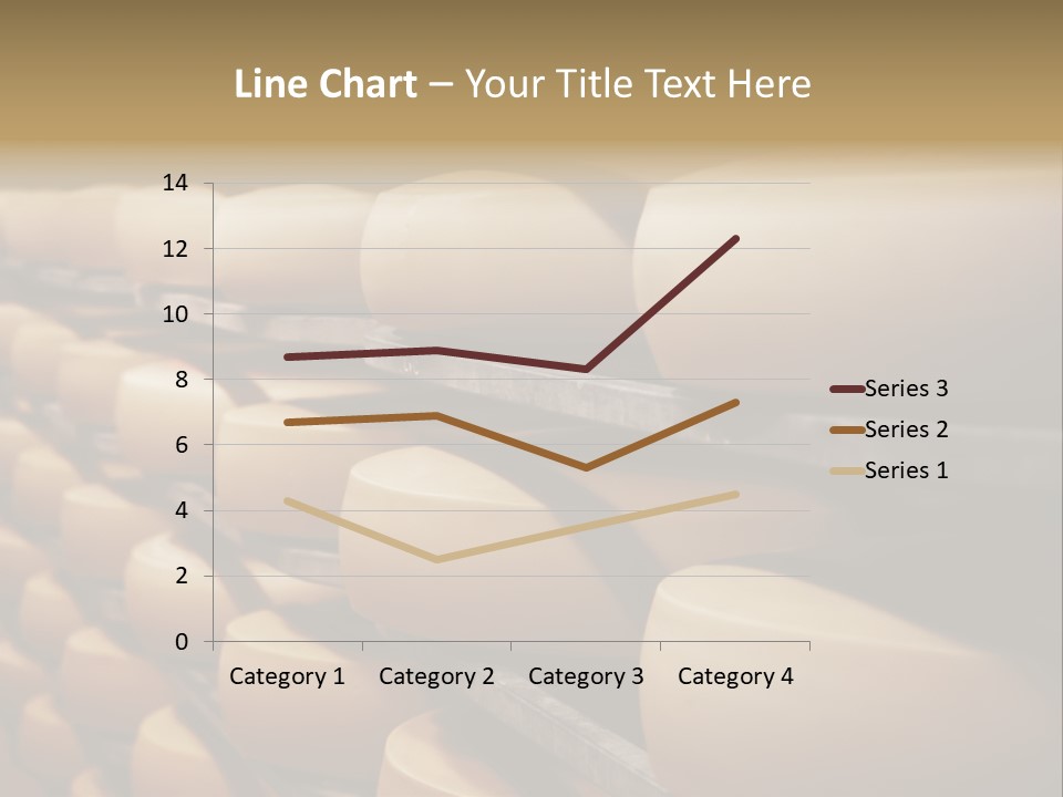 Cut Large Pattern PowerPoint Template