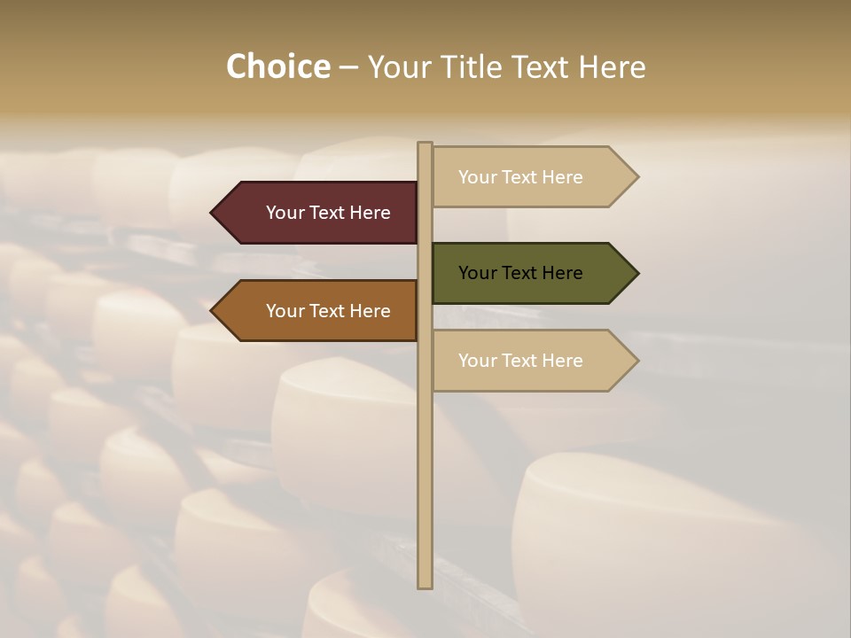 Cut Large Pattern PowerPoint Template