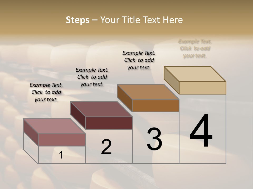 Cut Large Pattern PowerPoint Template