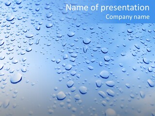 Plate Rain Whisk PowerPoint Template