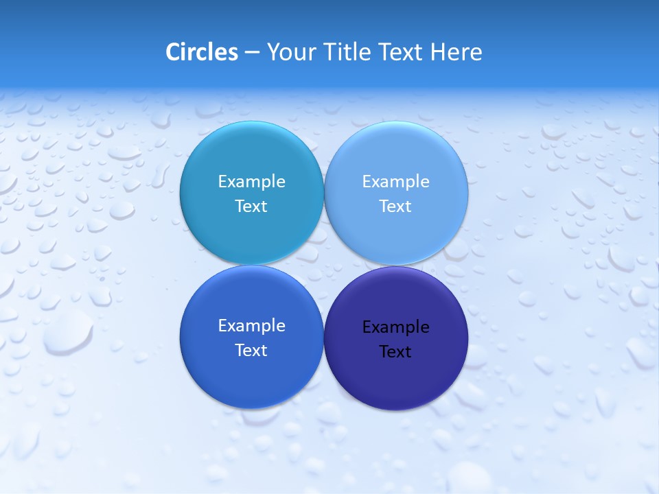Plate Rain Whisk PowerPoint Template