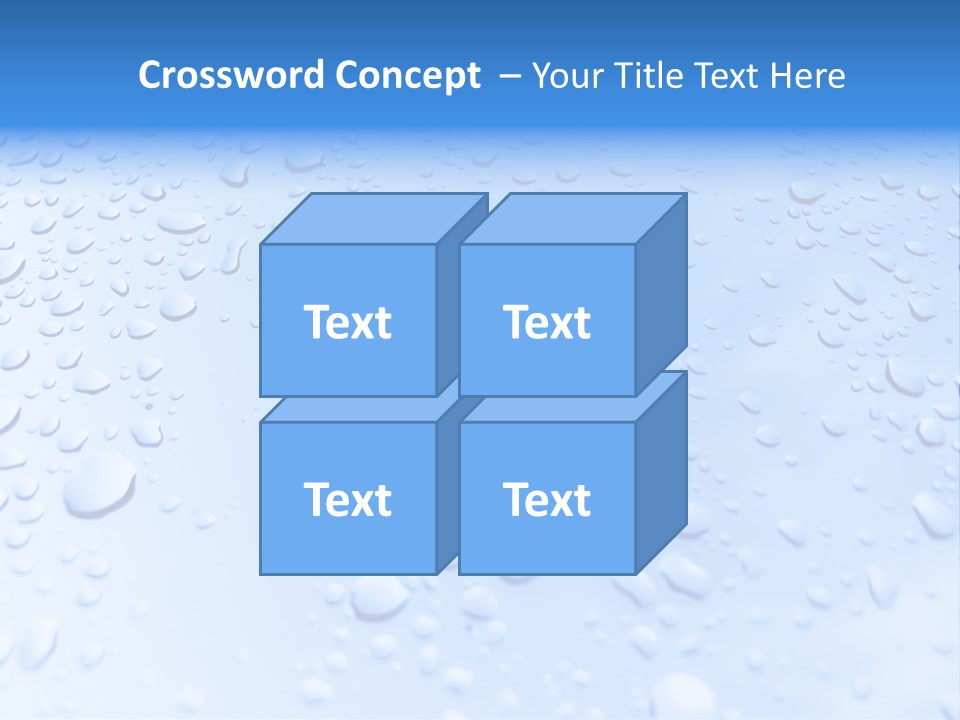 Plate Rain Whisk PowerPoint Template