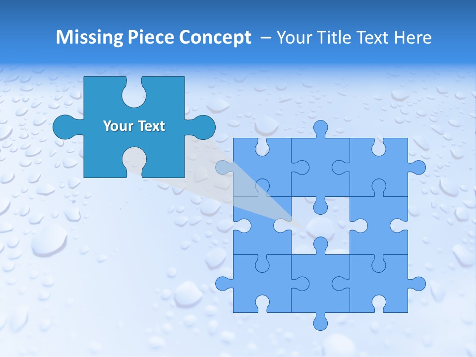 Plate Rain Whisk PowerPoint Template