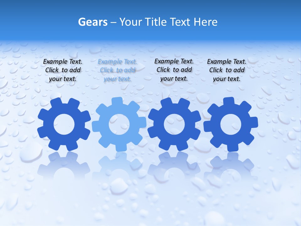 Plate Rain Whisk PowerPoint Template