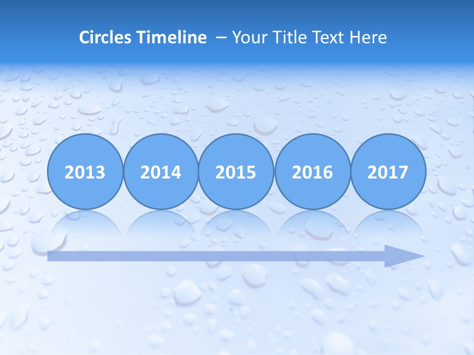 Plate Rain Whisk PowerPoint Template