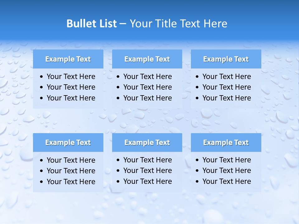 Plate Rain Whisk PowerPoint Template
