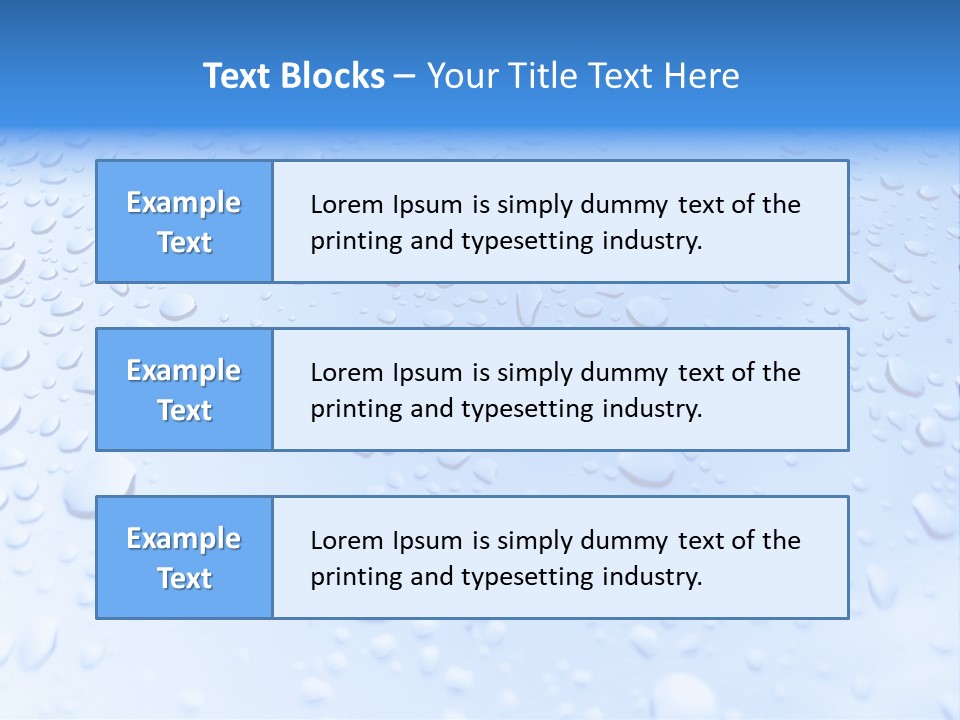Plate Rain Whisk PowerPoint Template