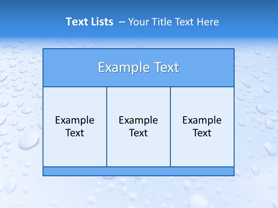 Plate Rain Whisk PowerPoint Template