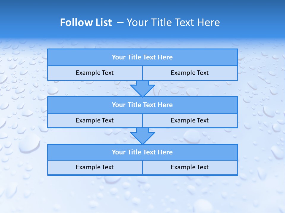 Plate Rain Whisk PowerPoint Template