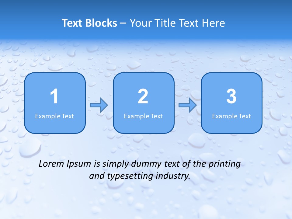 Plate Rain Whisk PowerPoint Template