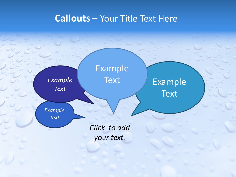 Plate Rain Whisk PowerPoint Template