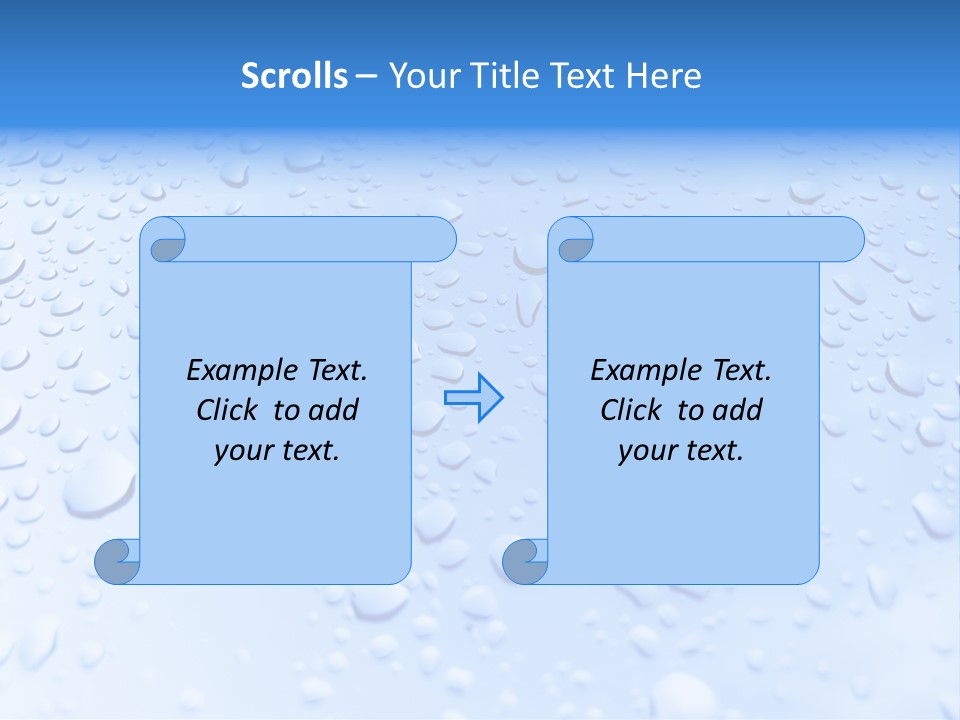 Plate Rain Whisk PowerPoint Template