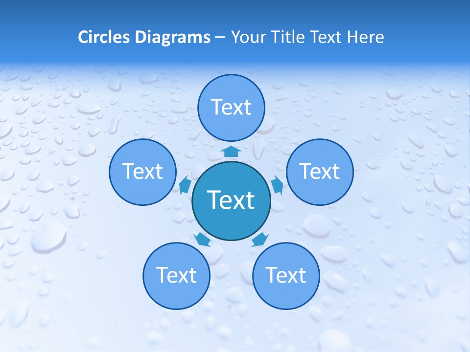 Plate Rain Whisk PowerPoint Template