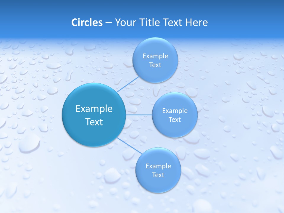 Plate Rain Whisk PowerPoint Template