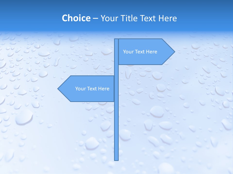 Plate Rain Whisk PowerPoint Template
