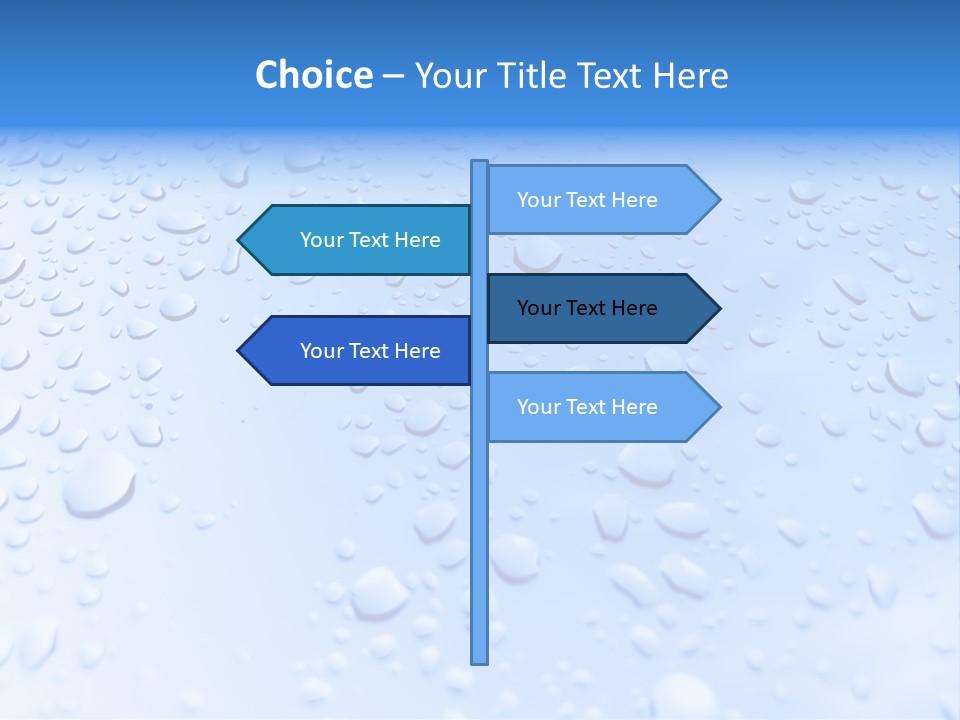 Plate Rain Whisk PowerPoint Template