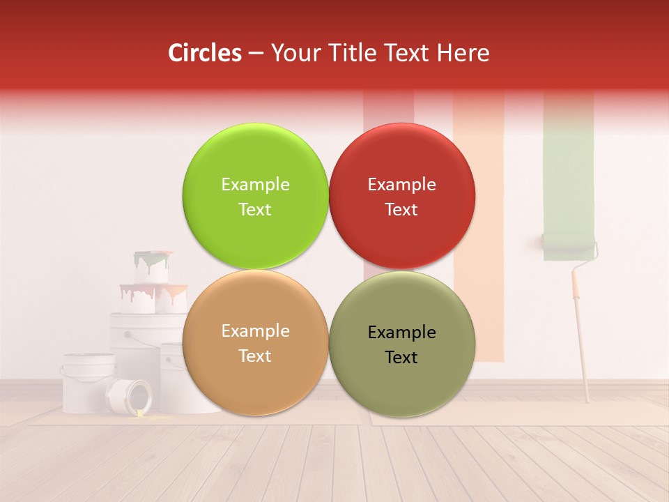 Work Build Plank PowerPoint Template