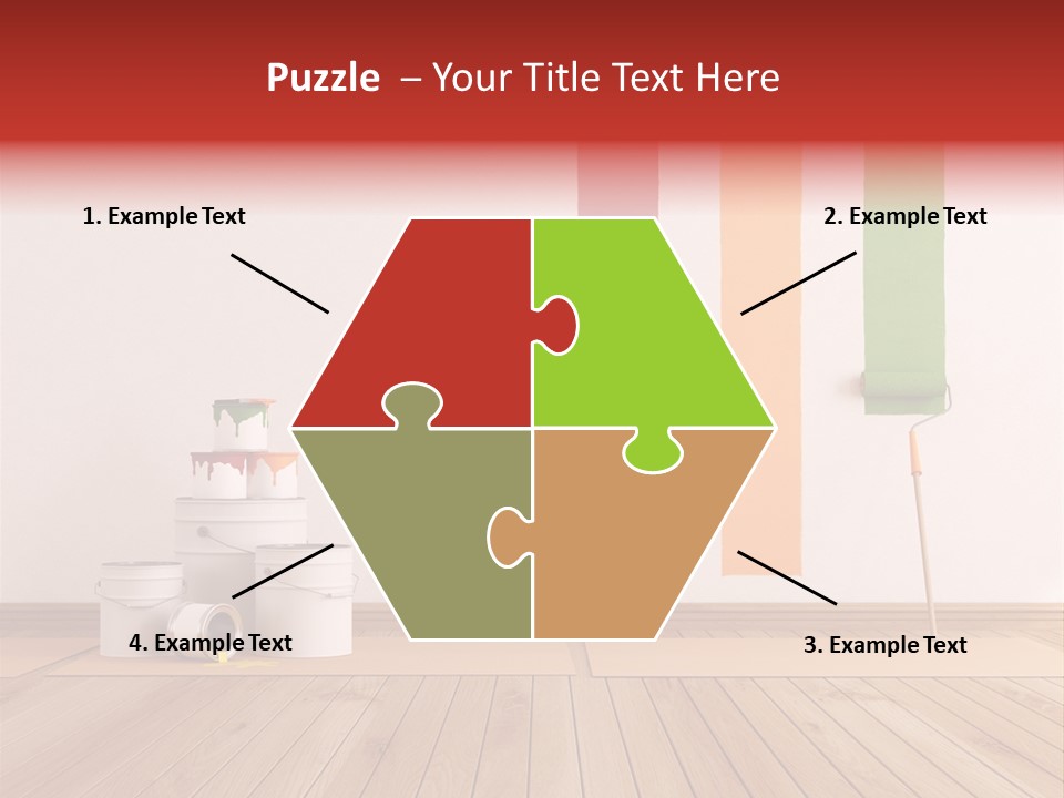 Work Build Plank PowerPoint Template