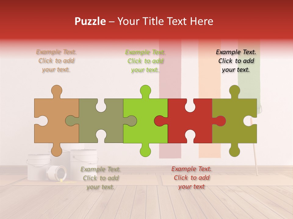 Work Build Plank PowerPoint Template