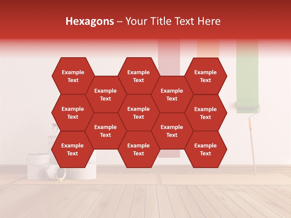 Work Build Plank PowerPoint Template