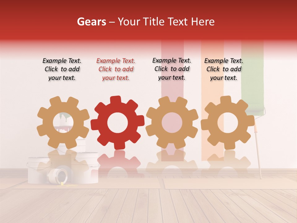 Work Build Plank PowerPoint Template