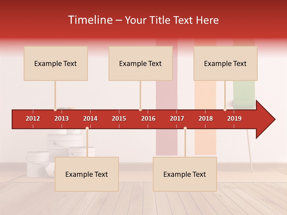 Work Build Plank PowerPoint Template