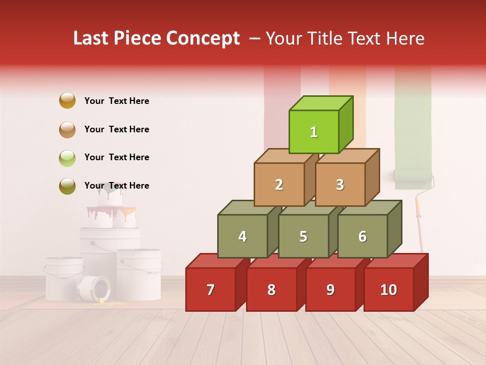 Work Build Plank PowerPoint Template