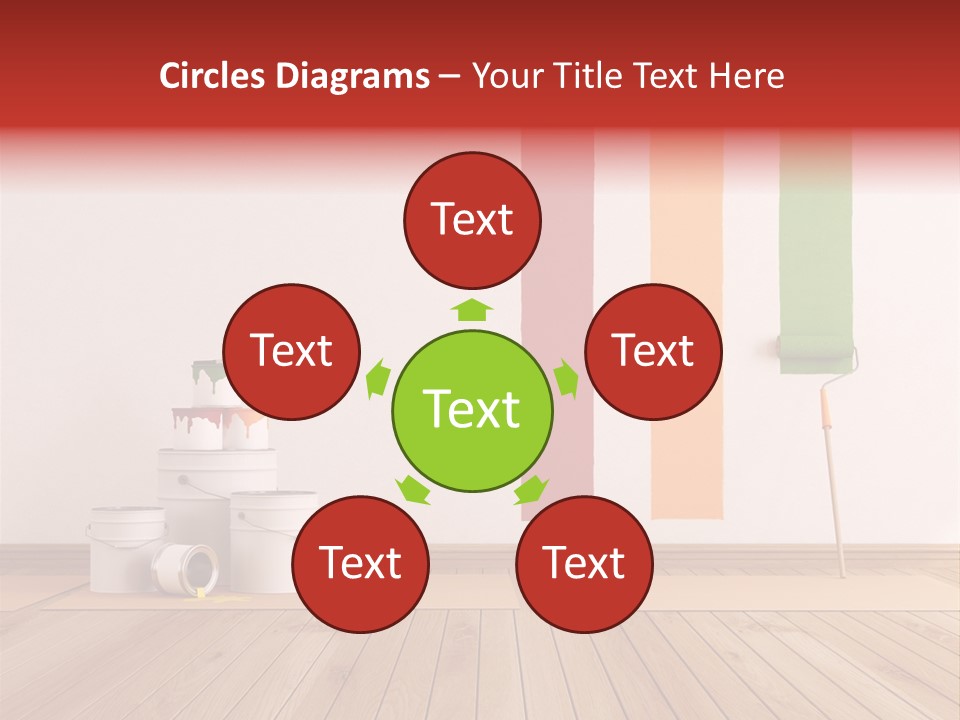 Work Build Plank PowerPoint Template