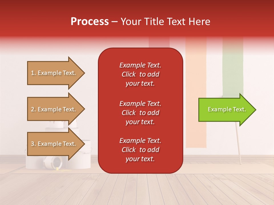 Work Build Plank PowerPoint Template