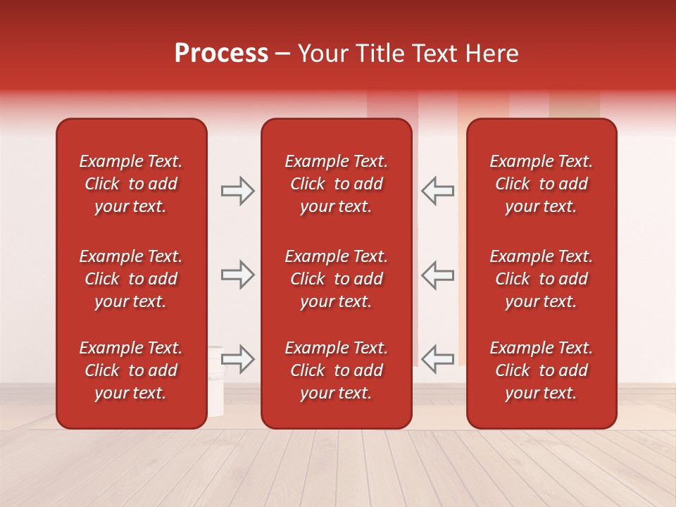 Work Build Plank PowerPoint Template