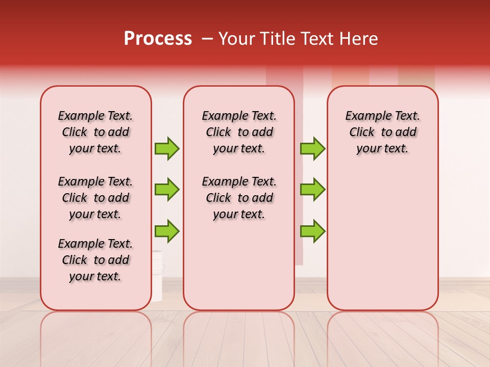 Work Build Plank PowerPoint Template