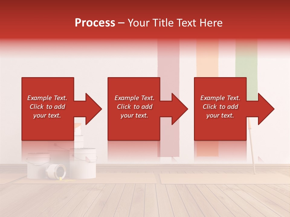 Work Build Plank PowerPoint Template