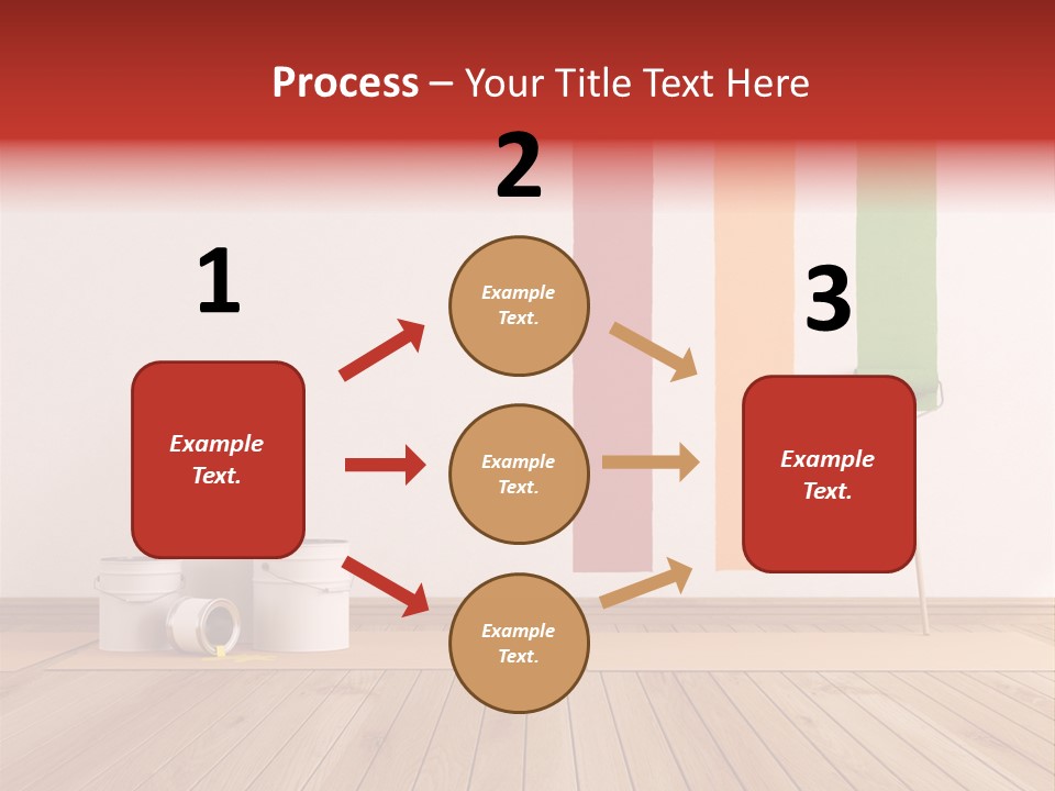 Work Build Plank PowerPoint Template