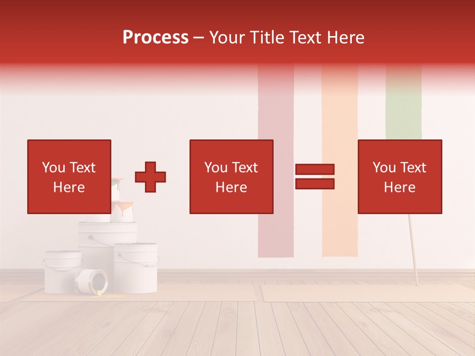 Work Build Plank PowerPoint Template