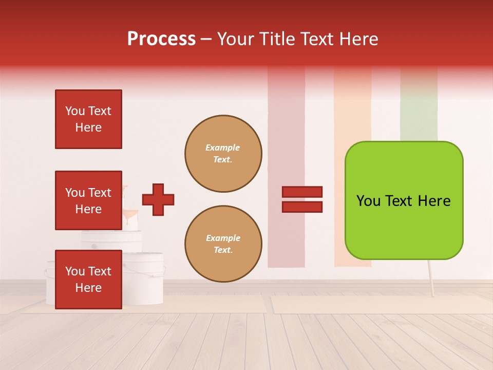 Work Build Plank PowerPoint Template